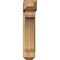 Ekena Millwork Legacy Craftsman Rough Sawn Bracket w/ Offset Brace, Western Red Cedar, 8"W x 26"D x 38"H BKT0806X26X38LEC04RWR - alternate 3